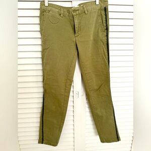 Anthropologie Relaxed Chino Green